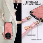 For Xiaomi 17 Ultra 5G Retro Leather Phone Back Cover with Adjustable Strap