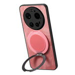 For Xiaomi 17 Ultra 5G Stress Relief Retro Leather Back Cover Phone Case with Rotating Kickstand