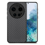 For Xiaomi 17 Ultra 5G Case Carbon Fiber Texture PU Leather + PC + TPU Phone Cover