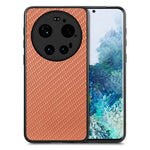 For Xiaomi 17 Ultra 5G Case Carbon Fiber Texture PU Leather + PC + TPU Phone Cover