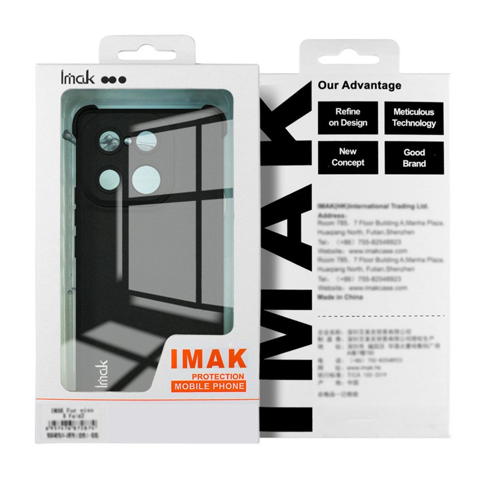 IMAK For Xiaomi 17 Max Case TPU Phone Cover Airbag Shockproof Protection