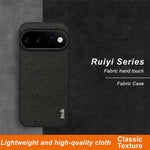 IMAK Ruiyi Series til Google Pixel 11 Pro / Pixel 11 cover med stoftekstur i læder + PC bagcover