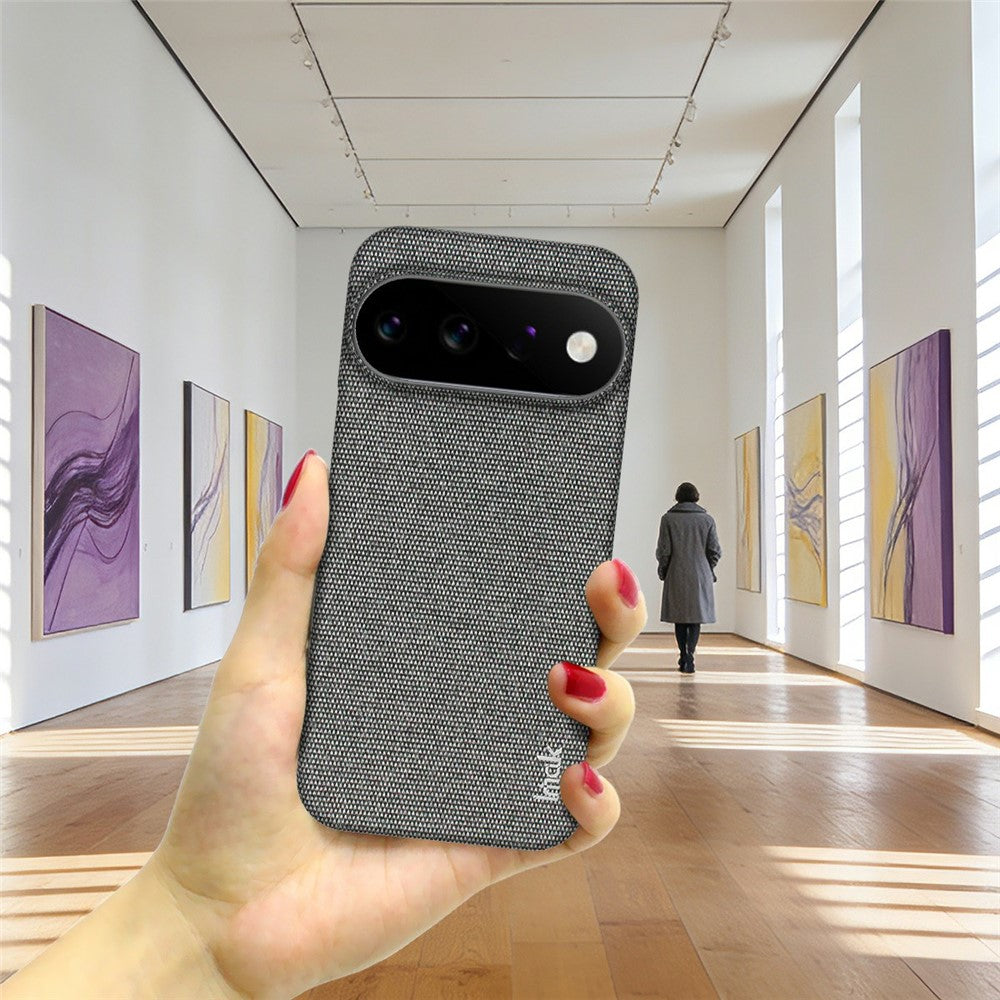 IMAK Ruiyi-serie til Google Pixel 11 Pro XL Cover Stoftekstur Læder + PC Telefonbagcover