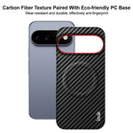 IMAK Ruiyi Series for Google Pixel 11 Pro XL Magnetic Case Carbon Fiber Texture Leather + PC Phone Cover