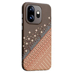 For OnePlus 15T 5G Magnetic Case Pixel Grid Pattern Hard PC Shockproof Phone Cover