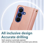 For Samsung Galaxy Z Fold8 Ultra Case Multi Card Slots Zipper Leather Phone Cover with Wrist Strap