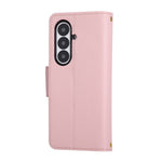 For Samsung Galaxy Z Fold7 5G Case Zipper Wallet Leather Phone Cover with Wrist Strap