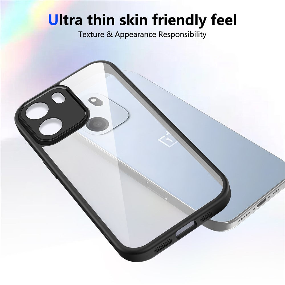 Til OnePlus Turbo 6V 5G / Nord CE6 5G Cover Mat Hud-Touch Klart PC + TPU Stødabsorberende Telefon Bagcover