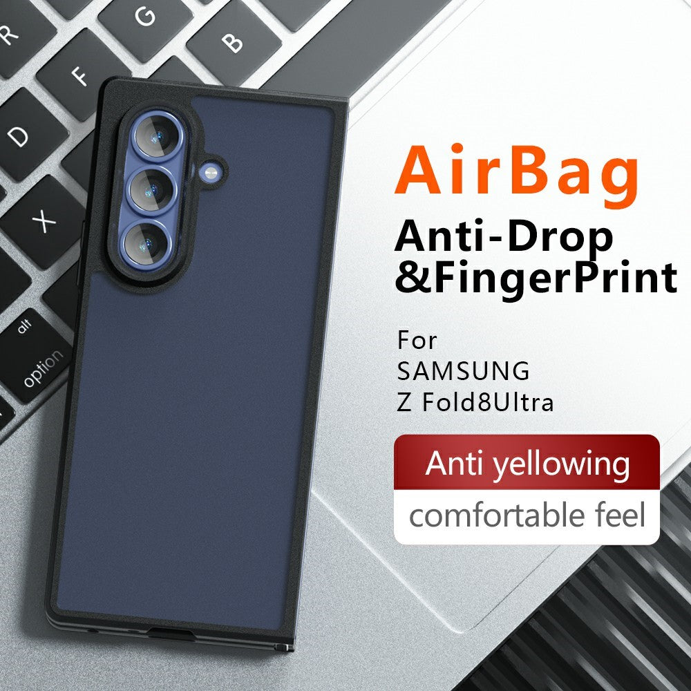 Til Samsung Galaxy Z Fold8 Ultra Cover Skin-Touch TPU + PC Mat Telefon Bagside