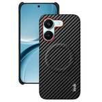 IMAK Ruiyi Series for Xiaomi Redmi Turbo 5 5G  /  Poco X8 Pro 5G Magnetic Case Carbon Fiber Texture Leather + PC Phone Cover