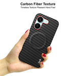 IMAK Ruiyi Series for Xiaomi Redmi Turbo 5 5G  /  Poco X8 Pro 5G Magnetic Case Carbon Fiber Texture Leather + PC Phone Cover