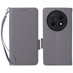 For Huawei Enjoy 90 Pro Max  /  nova 15 Max Case Litchi Texture Wallet Leather Phone Cover with Wrist Strap