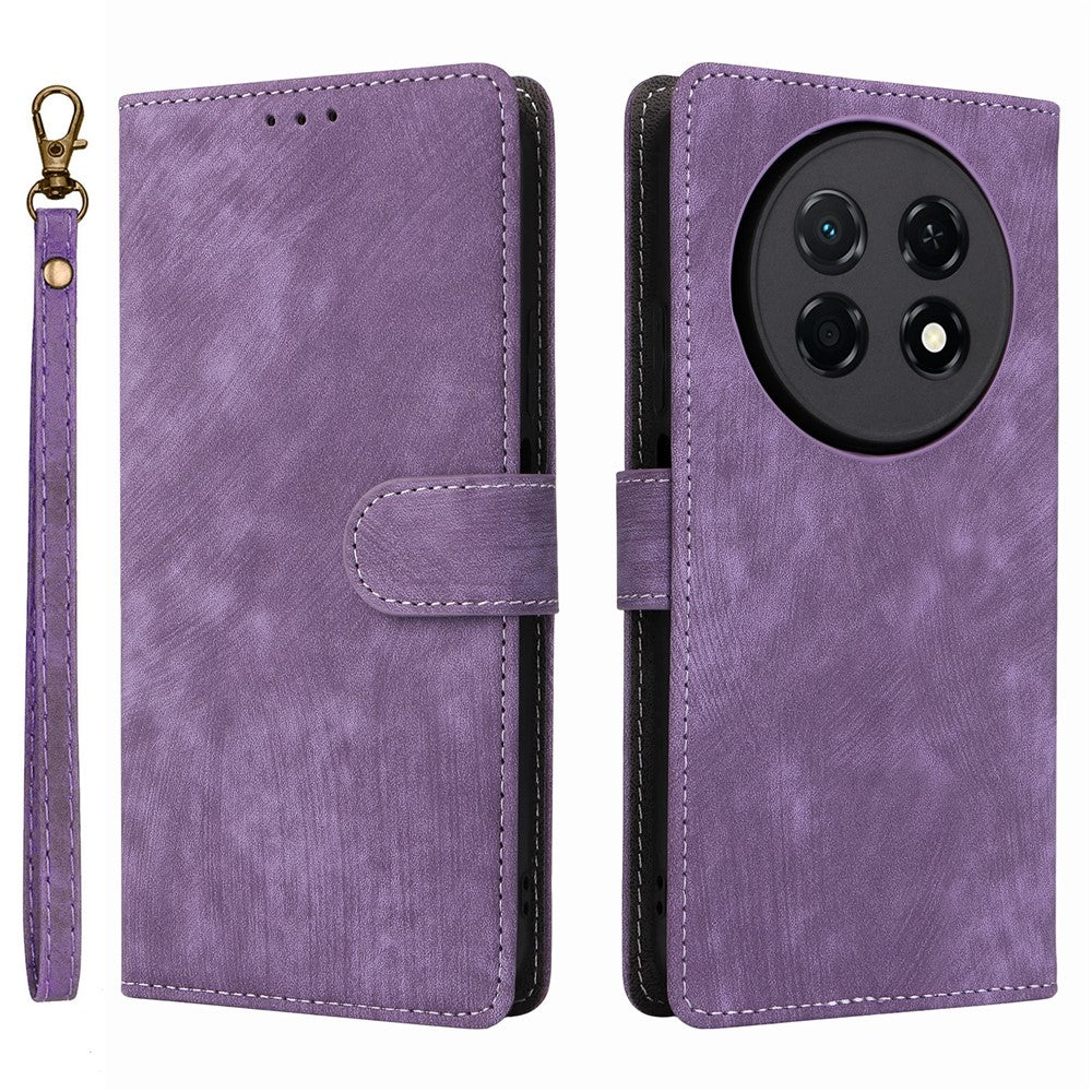 For Huawei nova 15 Max  /  Enjoy 90 Pro Max Wallet Case RFID Blocking PU Leather Phone Cover Stand with Strap