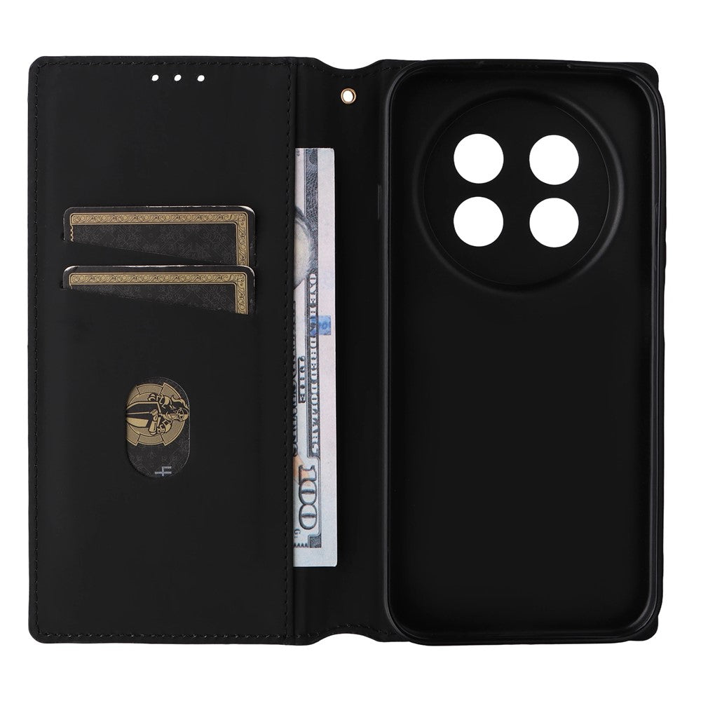 For Huawei nova 15 Max  /  Enjoy 90 Pro Max Case Wallet Rhombus Imprinted PU Leather Phone Cover