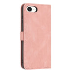 For iPhone 17th / 16th Wallet Case Butterfly Flower Imprint PU Leather Phone Cover with Wrist Strap