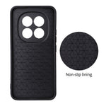 Xiaomi Redmi Note 15 Pro 5G (Global) PC + TPU-mobilcover med kulfiberstruktur, læderbelægning og metalring til magnetisk bilmontering
