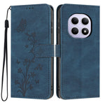 For Xiaomi Redmi Note 15 5G (Global)  /  Note 15 4G (Global)  /  Poco M8 5G Wallet Case Butterfly Flower Imprint PU Leather Phone Cover with Wrist Strap