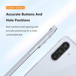 For Samsung Galaxy A36 5G Case TPU + Acrylic Phone Cover with 2Pcs Tempered Glass Screen Protector