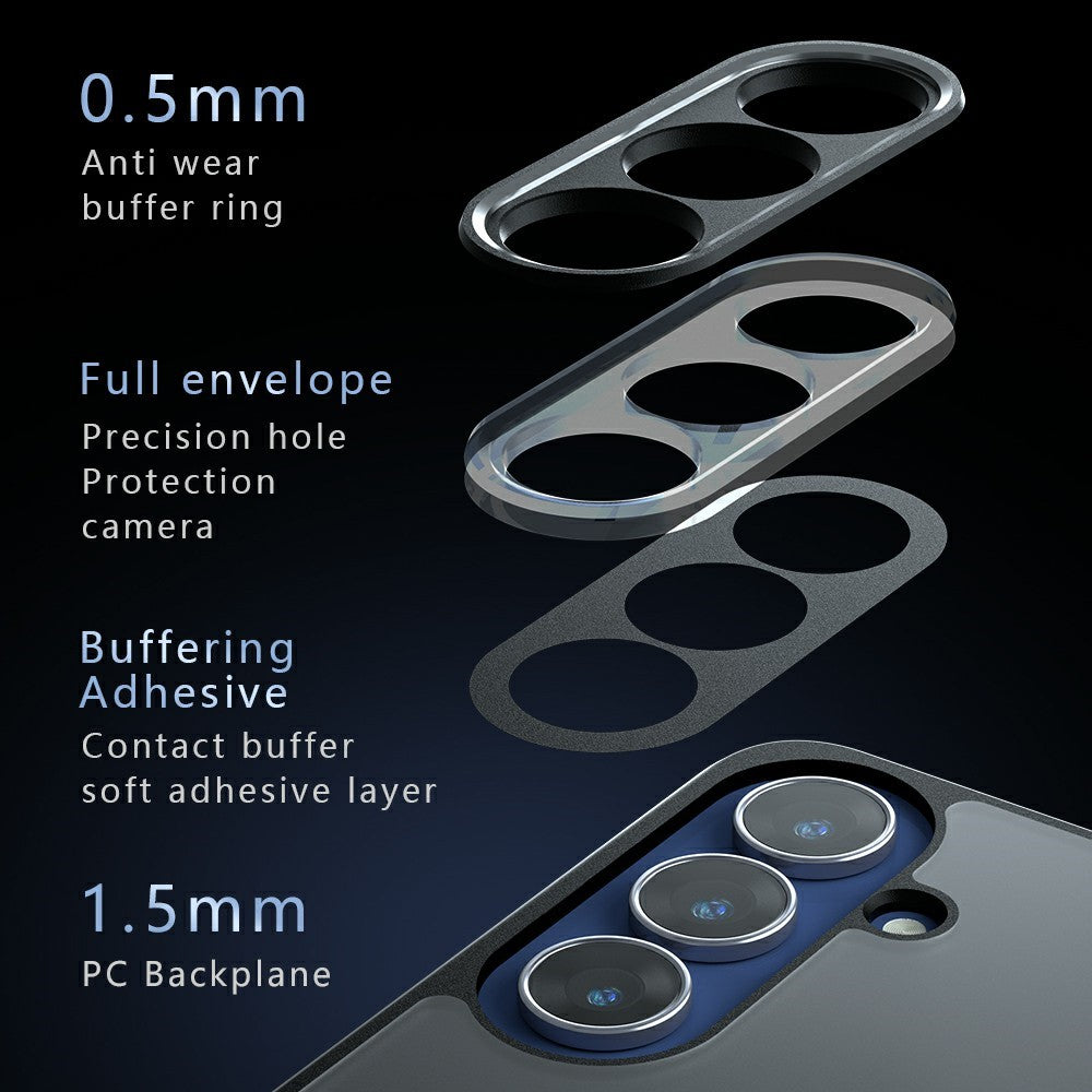 For Samsung Galaxy S26 FE Case Skin-Touch TPU + PC Matte Phone Back Cover
