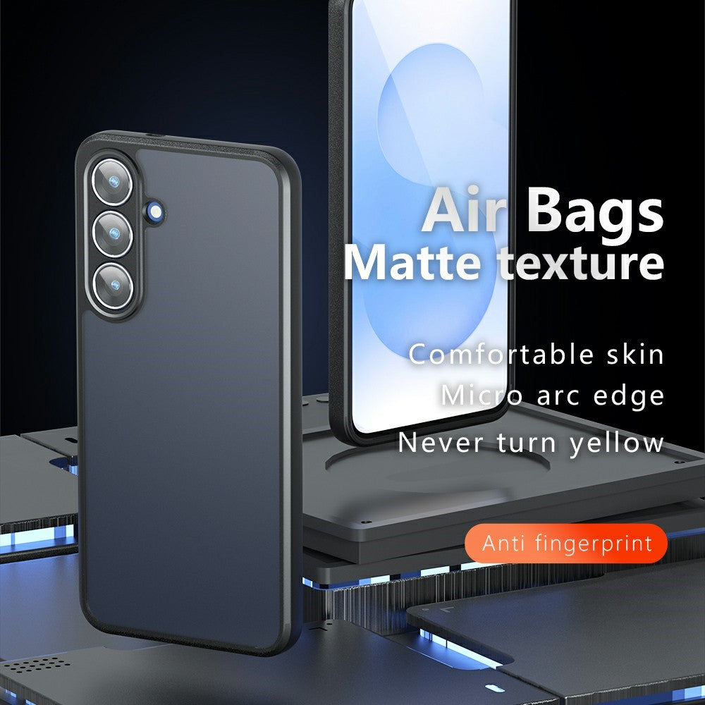 Samsung Galaxy S26 FE-skal med skin-touch-funktion, TPU + matt PC-baksida