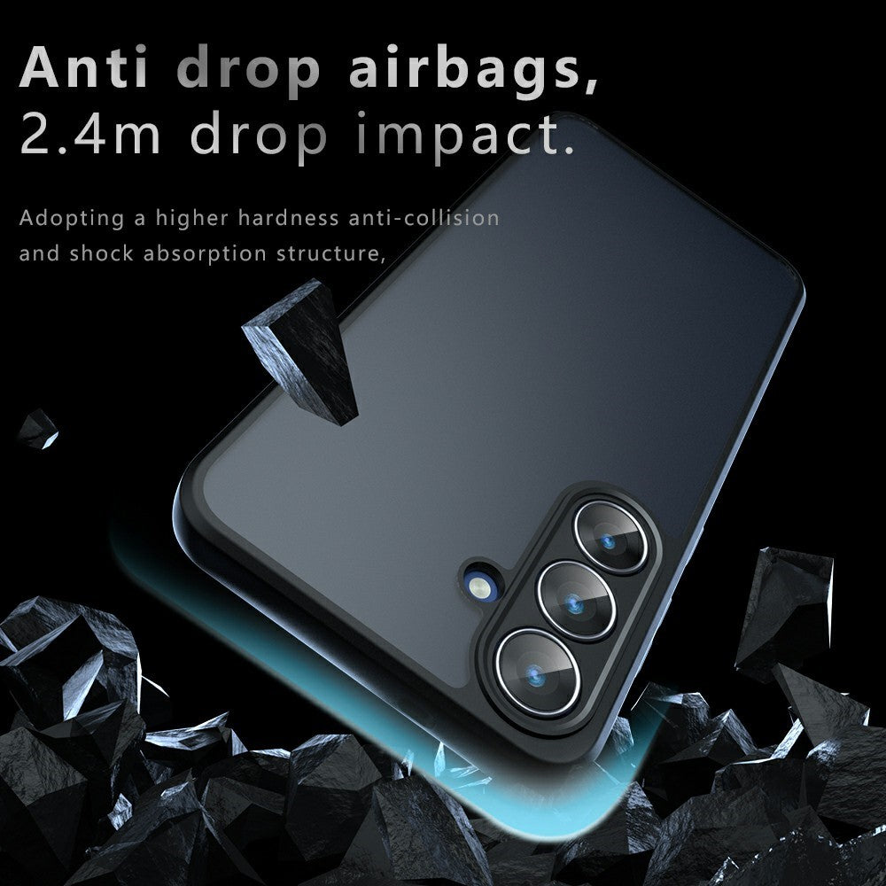 Samsung Galaxy S26 FE-skal med skin-touch-funktion, TPU + matt PC-baksida