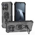 For Xiaomi 17T Case Rotatable Ring Kickstand PC + TPU Shockproof Phone Cover