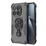 For Xiaomi 17T Case Rotatable Ring Kickstand PC + TPU Shockproof Phone Cover