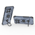 For Xiaomi 17T Pro Case Rotatable Ring Kickstand PC + TPU Shockproof Phone Cover