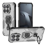 For Xiaomi 17T Pro Case Rotatable Ring Kickstand PC + TPU Shockproof Phone Cover