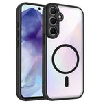 For Samsung Galaxy S26 FE / S25 FE Magnetic Case Transparent PC + TPU Shockproof Skin-friendly Phone Cover