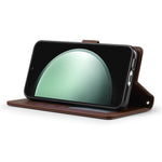 LC.IMEEKE L2 Series for Samsung Galaxy S26 FE Case PU Leather Wallet Detachable Magnetic Phone Cover