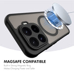 HAT PRINCE for Xiaomi 17T Pro ENKAY  Magnetic Case with Tempered Glass Support Ultrasonic Unlocking PC TPU Matte Phone Cover