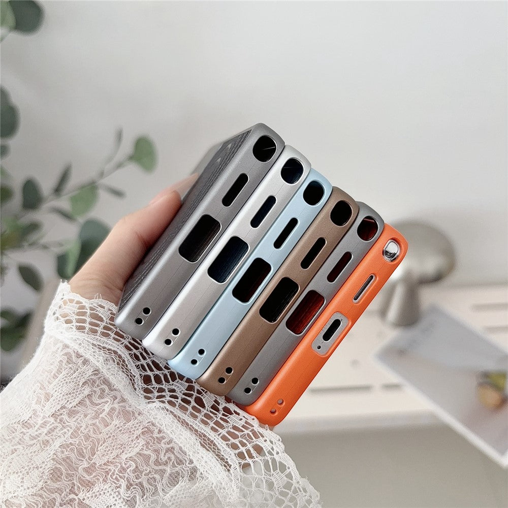 For Samsung Galaxy S26 Ultra Magnetic Case Ripple Pattern Leather Coated PC + TPU Shockproof Back Cover