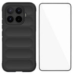 WANLONFENG för Xiaomi 17T TPU-skal HD-serien halkfritt mobilskydd med härdat glas