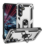 For Samsung Galaxy S26 FE Case PC + TPU Phone Cover with Kickstand
