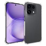 WANLONFENG Back Cover for Oppo Reno16 Pro 5G (Global) / Reno16 5G (Global) / Reno16 5G (China) TM Series 2.0mm Clear TPU Phone Case (Big Lens Hole)
