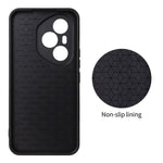 For Honor 400 Pro 5G (Global) Case Carbon Fiber Texture Leather Coated TPU PC Phone Cover with Metal Ring for Magnetic Car Mount