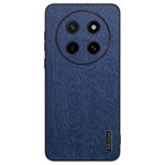 For Honor X80 Pro Max 5G Case Wood Texture PU Leather Coated PC TPU Phone Cover