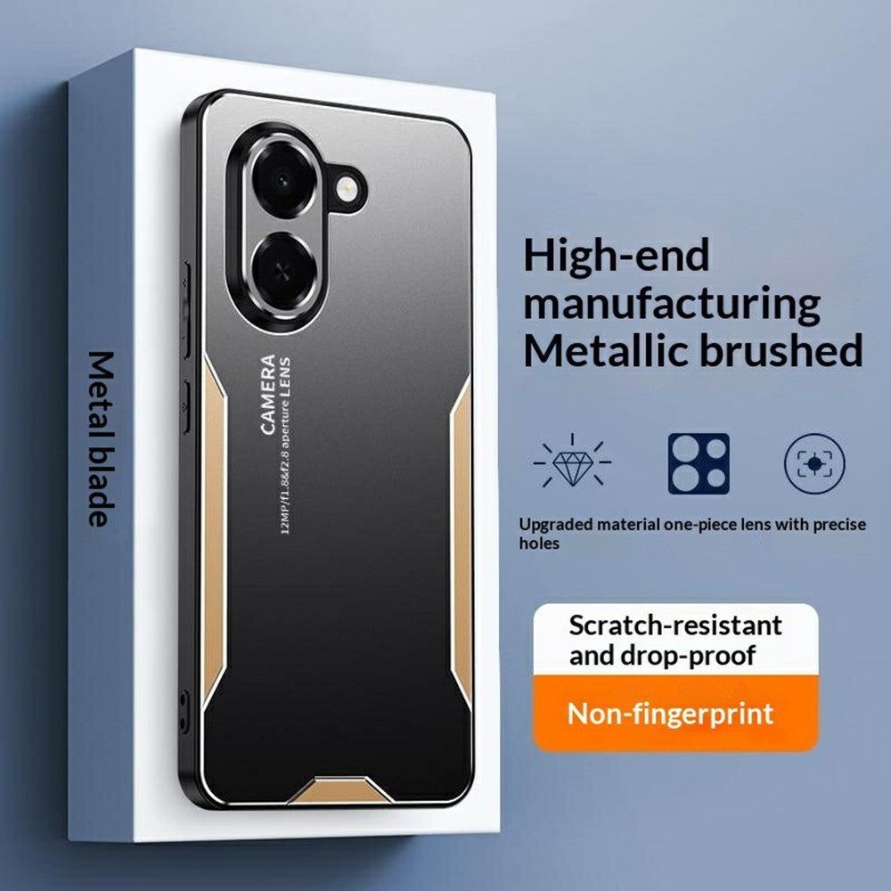 Til Honor Play 80 Plus 5G telefoncover aluminiumslegering TPU PC bagcover