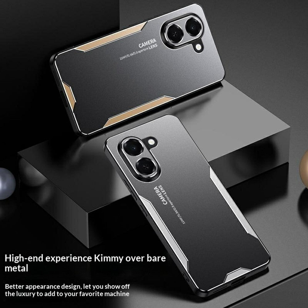 Til Honor Play 80 Plus 5G telefoncover aluminiumslegering TPU PC bagcover