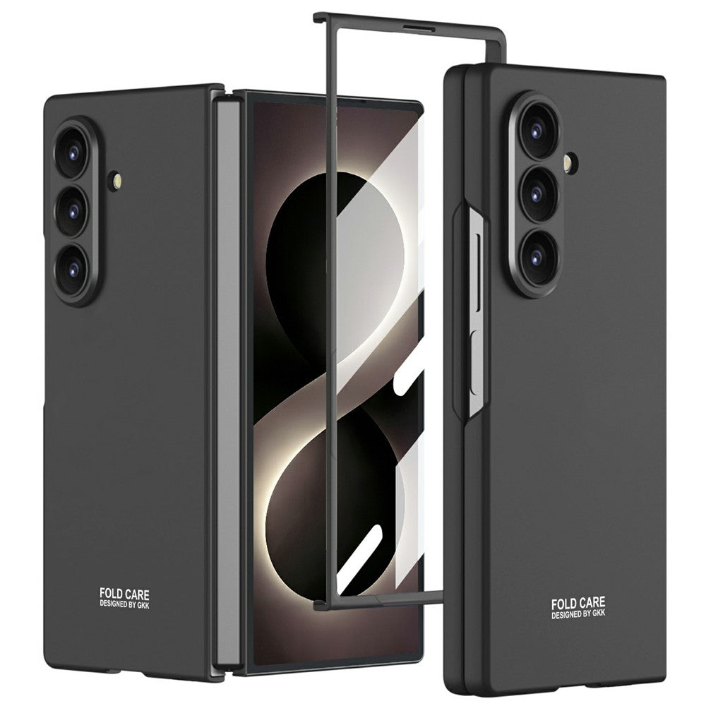 GKK cover til Samsung Galaxy Z Fold8 Ultra af hård PC, ridsefast mobilcover med film af hærdet glas