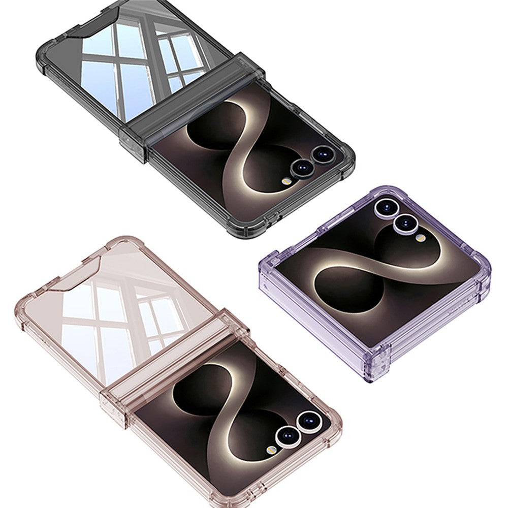 GKK For Samsung Galaxy Z Flip8 Case Airbag Hinge Protection Shockproof TPU Phone Cover