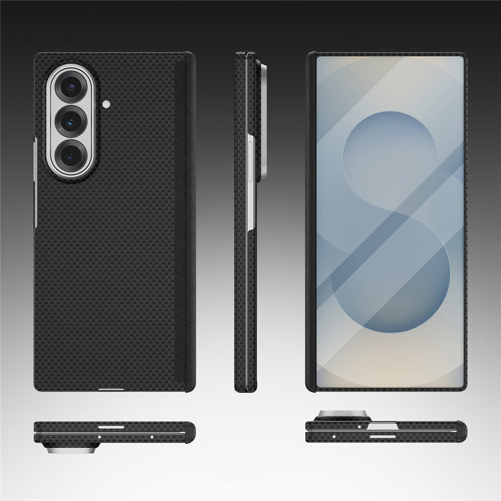 GKK For Samsung Galaxy Z Fold8 Ultra Case Texture Dual Axis PC Slim Phone Cover Magnetic Hinge Protection