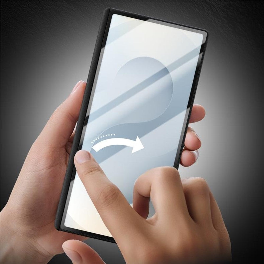 GKK For Samsung Galaxy Z Fold8 Ultra Case Texture Dual Axis PC Slim Phone Cover Magnetic Hinge Protection