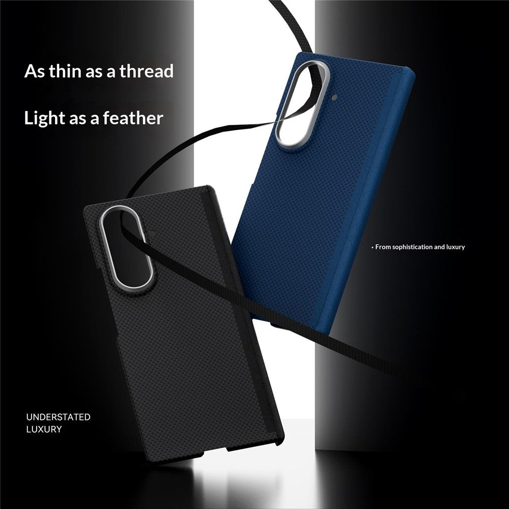 GKK For Samsung Galaxy Z Fold8 Ultra Case Texture Dual Axis PC Slim Phone Cover Magnetic Hinge Protection