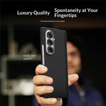 GKK For Samsung Galaxy Z Fold8 Ultra Case Texture Dual Axis PC Slim Phone Cover Magnetic Hinge Protection
