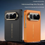 GKK Skal För Huawei Pura X Max Magnetiskt Gångjärn Dolt Stöd Ultratunt PC-mobilskal med HD Klar Härdat Glas Skärmfilm