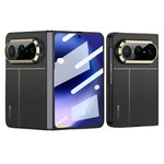 GKK för Huawei Pura X Max-skal, ultratunt PC-skal med HD-skärmfilm i härdat glas