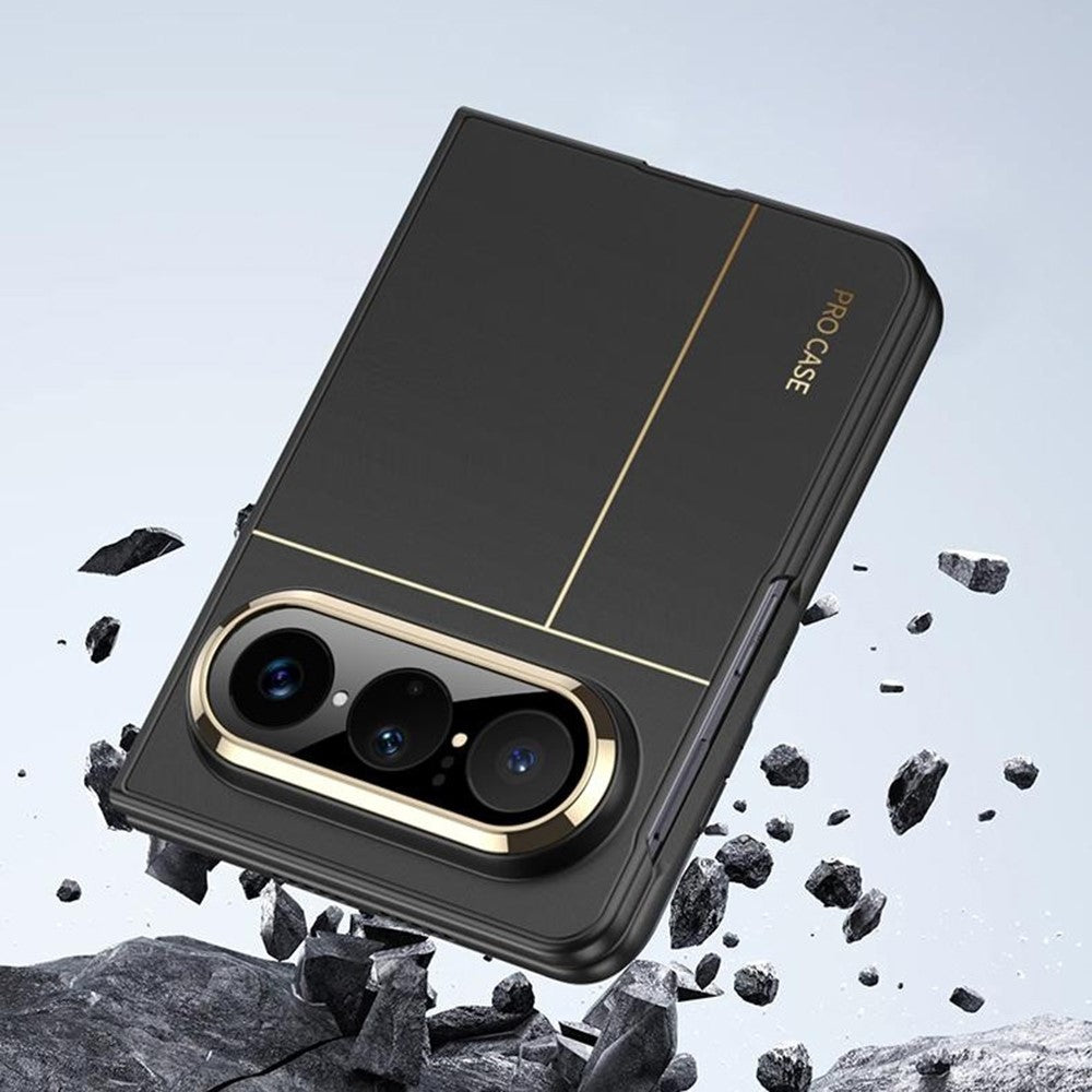 GKK för Huawei Pura X Max-skal, ultratunt PC-skal med HD-skärmfilm i härdat glas
