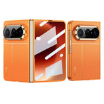 GKK för Huawei Pura X Max-skal, ultratunt PC-skal med HD-skärmfilm i härdat glas